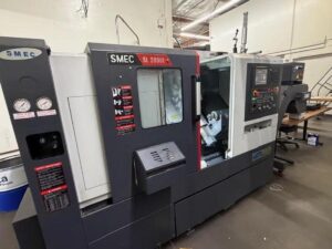 2023 SMEC/Samsung Mdl. SL2000E CNC Turning Center w/ Fanuc Control