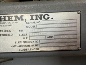 HEM Mdl H90A- B_F Horizontal Band Saw_4