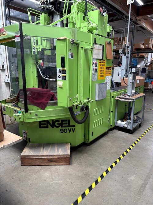 Englefield Machine 2001 Engle 90 Ton Vertical/Vertical Injection Molding Machine with a ...