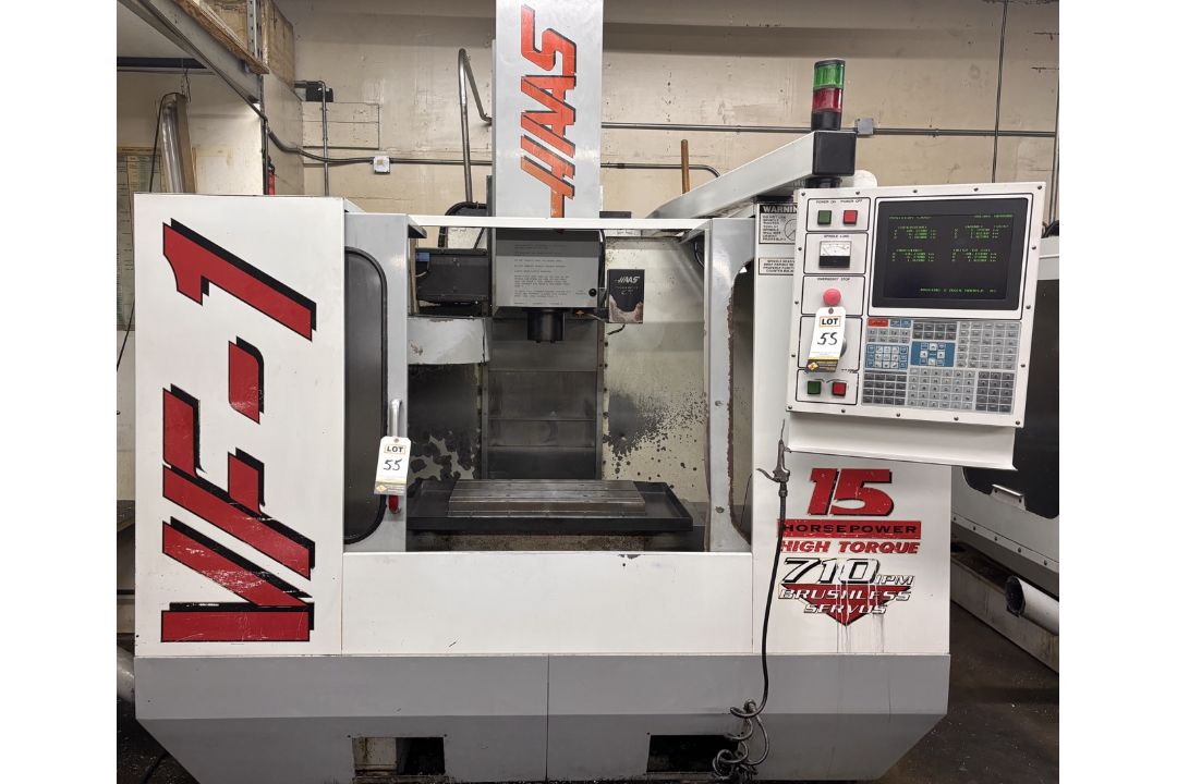 Lot 55: 1997 Haas VF-1 vertical machining center